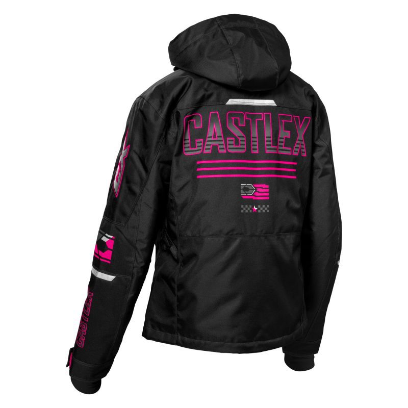 Castle G7 Strike Black PinkGlo back