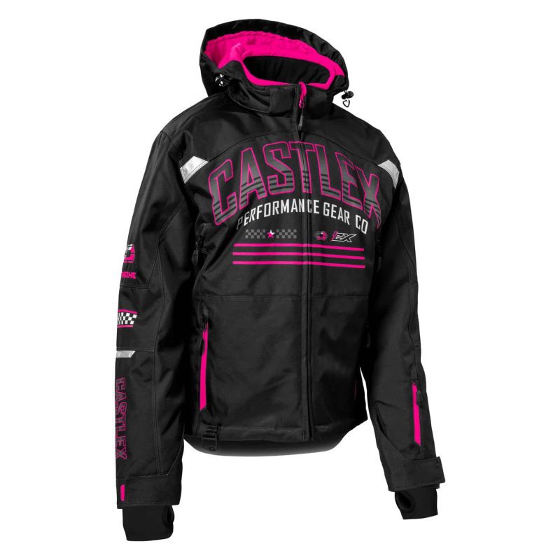 Castle G7 Strike Black PinkGlo front