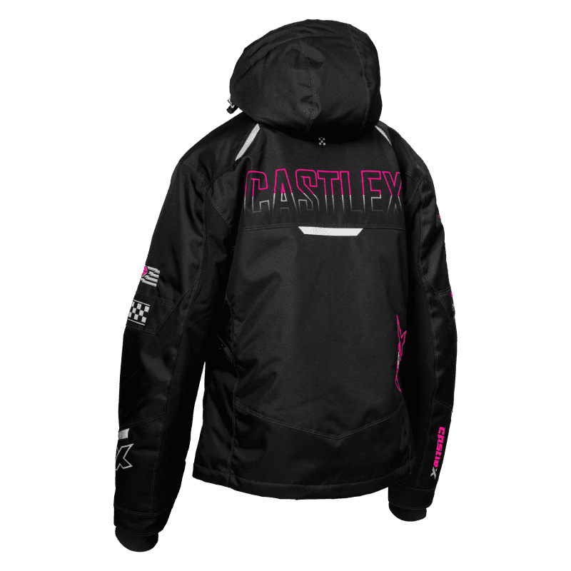 W G6 Strike Black PinkGlo back