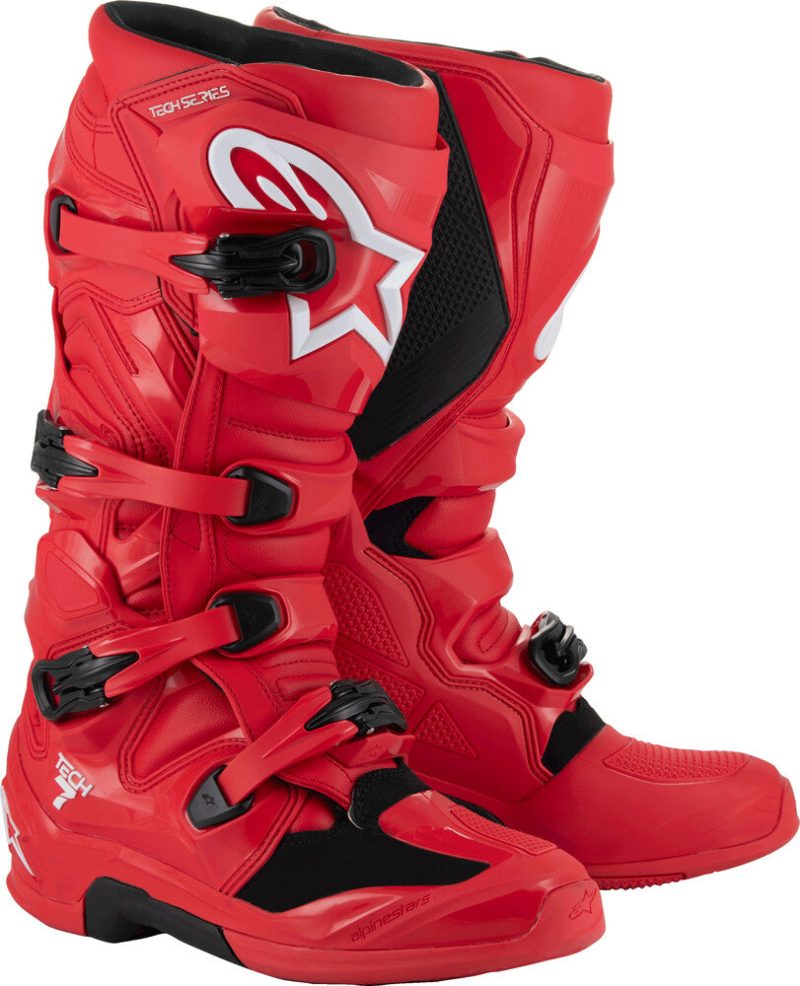 alpinestars tech 7 boots red