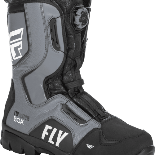 fly marker snow boot boa grey