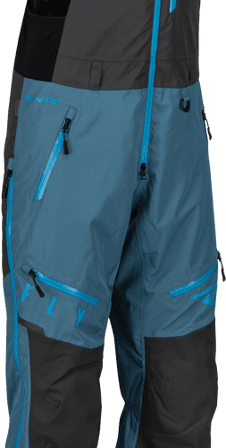 fly mens snowmobile pant incline blue