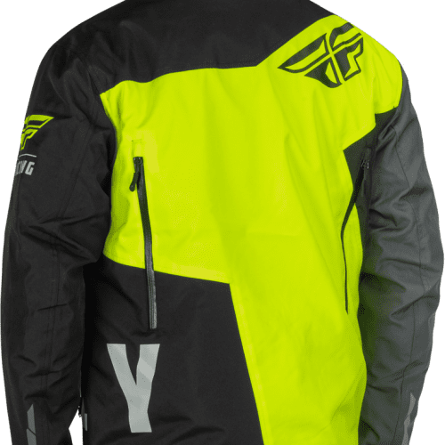 fly racing snx pro jacket hivis back