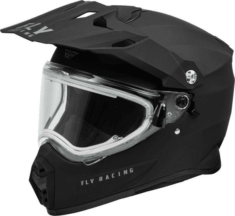 fly trekker electric shield helmet black