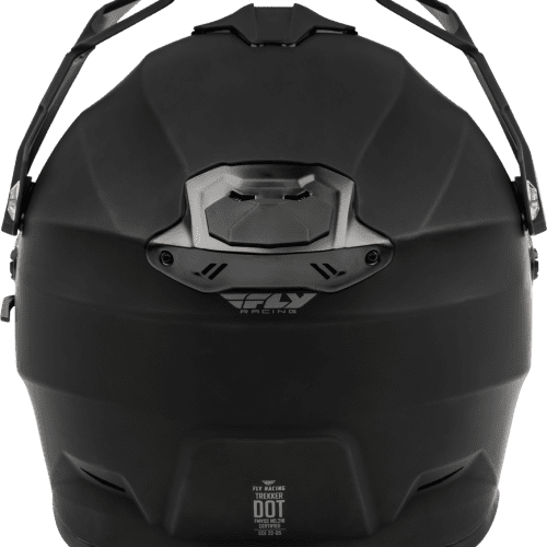 fly trekker electric shield helmet black back